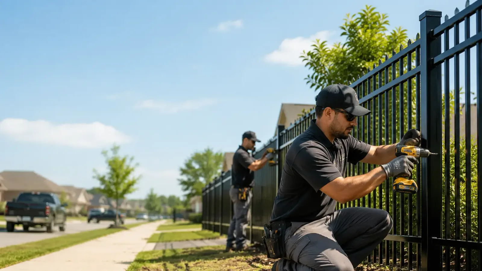 Metal Fence Installation in Hardin, MO